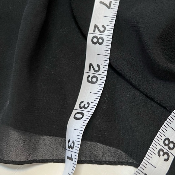 Milano Formals Strapless Semi-Sweetheart Pleated Short Party Dress Black Size 2 - Picture 7 of 9